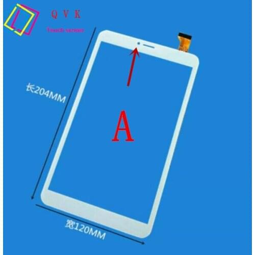 Black 8 Inch for FUSION F803 Capacitive touch screen panel repair replacement spare parts free shipping