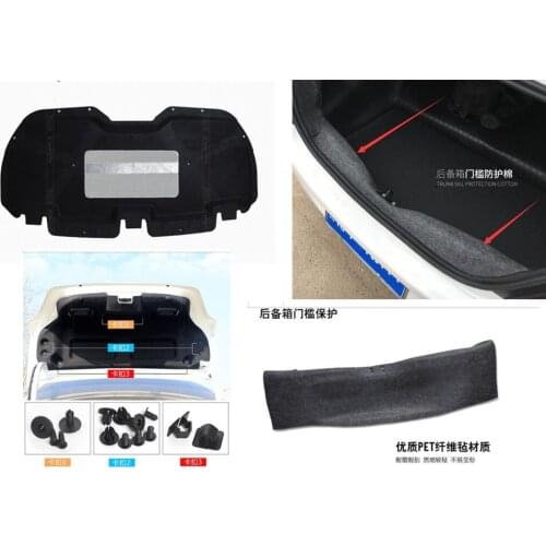 Deadening Insulation Mat Automotive Deadener Wall Soundproofing Foam Panels insulation 2013-2019 for Citroen C-Elysee