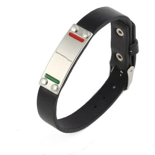 JUNWEI New Fashion Leather Womens Mens Charm Bracelets Girls Weave Charm Bracelets Black Trend street