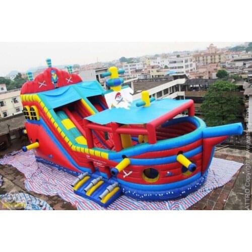 China Guangzhou) manufacturers selling inflatable slides, inflatable castles, CHA-128
