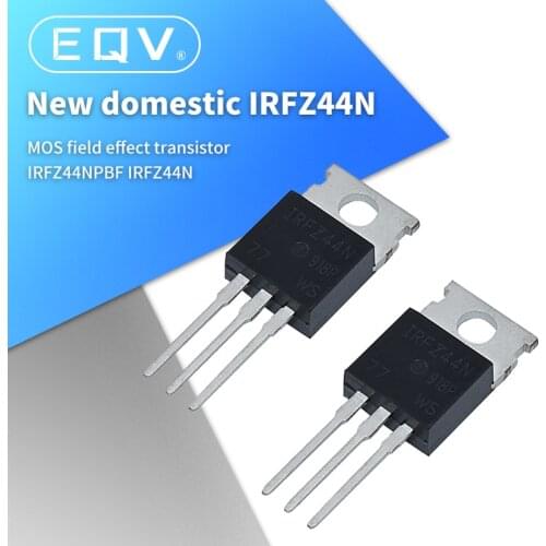 Mosfet IRFZ44N TO220 transistor kit IRFZ44 TO-220 high power transistors IRFZ44NPBF 49A 55V field effect transistor