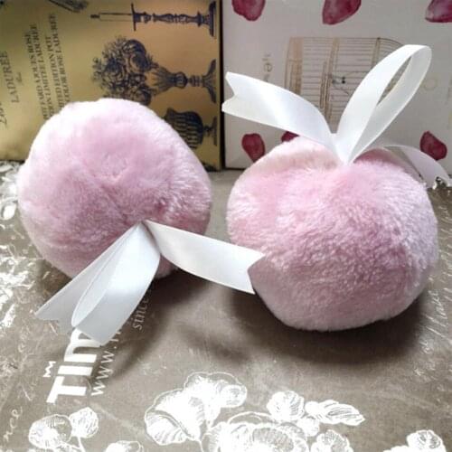Hot shiny high-gloss honey powder plush ball puff shiny facial highlights body powder ball soft and comfortable makeup tools