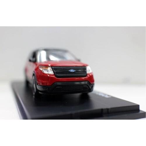 Diecast 1/43 Scale Alloy Car Model Ford Commercial Police Vehicel Collection Decoration Gift Souvenir Ornament Show Toy Car