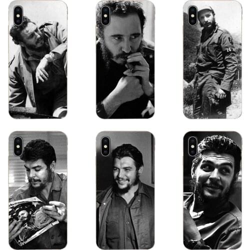 Cuba Havana 1966 Fidel Castro For Huawei NOVA 6 SE 5 P40 p30 lite Pro Honor V30 20 Pro Mate 30 Pro Lite 20s Soft TPU Print Phone