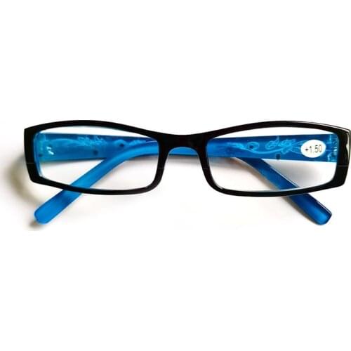 Women Men Reading Glasses Lunettes Brown Resin Lens Full Frame Retro Carved Magnifying Presbyopia 100-400 R003