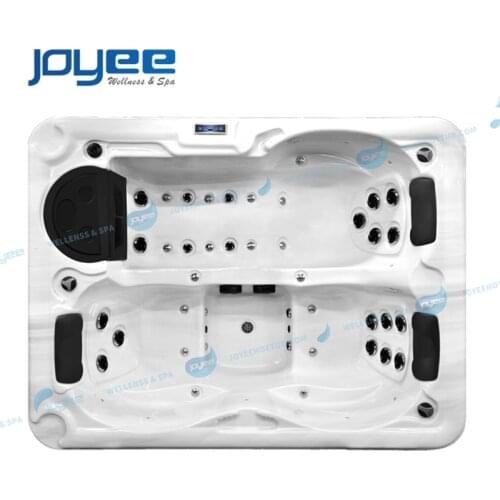 JOYEE Wholesale Balboa 105 Jets Garden Jacuzzi Function 6 Person Massage Spa Tub Whirlpool Hot Tub Latest Design High Quality