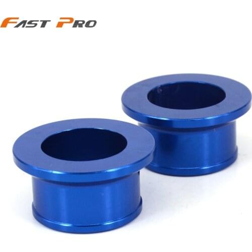 CNC Billet Rear Wheel Hub Axle Spacers For YZ250F YZ450F 2009-2020 09 10 11 12 13 14 15 16 17 18 19 20 Motorcycle Dirt Bike