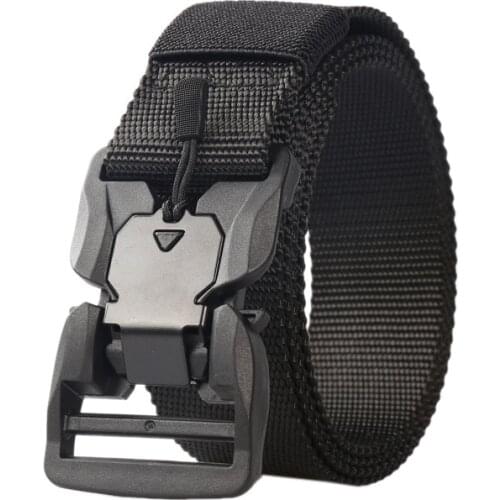 2020 NEW Military Equipment Combat Tactical Belts for Men Army Training Nylon Metal Buckle Waist Belt Outdoor Hunting Waistband