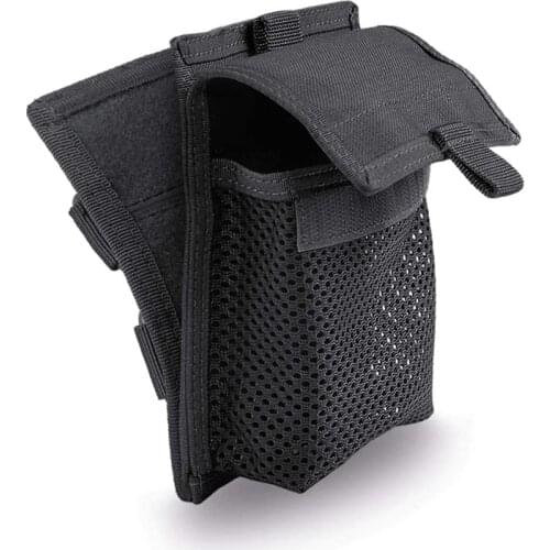 Tactical Molle Mesh Pouch Small Utility EDC Pouch Hook-N-Loop Quick Release Design Mag Dump Bag