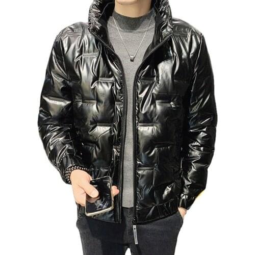 Winter New Menswear Fashion Stand-up Collar Down Jacket Men Coat Warm White Duck Down Clothes