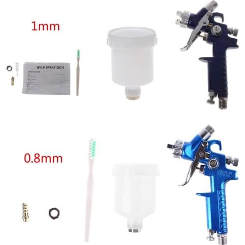0.8mm/1mm Air Spray Gun Air Brush Mini Spraying Paint Nozzle With High Working Pressure Professional Atomizer For Car Repairment
