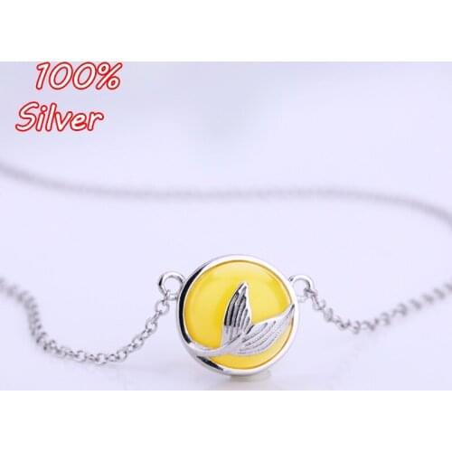 10mm sterling silver Color empty 925 silver plated white gold pendant empty tray diy inlaid beeswax amber pendant blank