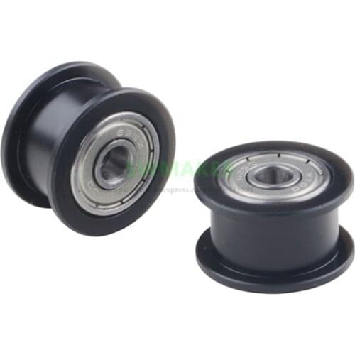 10pcs Openbuilds Smooth Idler Pulley wheel with 625ZZ POM Idler pulley H type,H wheel for C-bean Openbuilds V-Slot rail,OX CNC