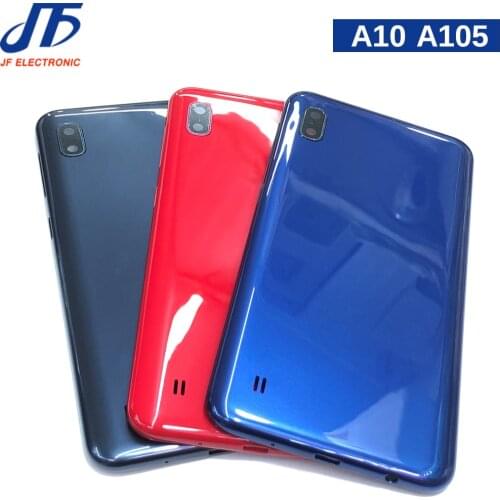 10pcs New A10 Battery Cover Replacement For Samsung Galaxy A10 A105F Back Cover Housing case with middle frame bezel
