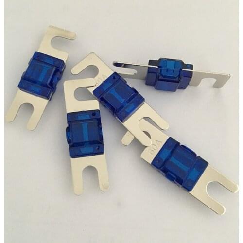 5pcs/lot 60A Nickel Plated Car Stereo Audio 32V AFS MINI ANL Fuses