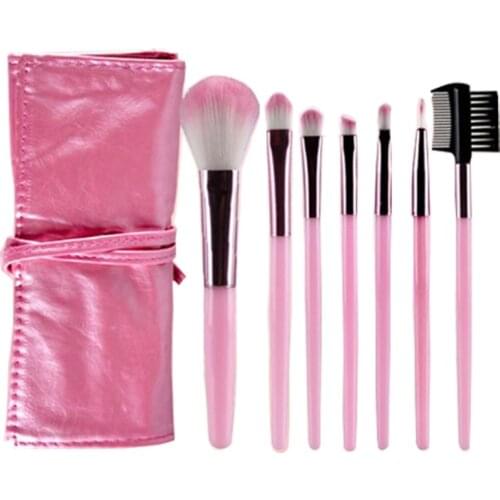 8 Pcs Blusher Brush Brand Makeup Brushes Kit Foundation Brush Lipsticks Powder kit pinceis maquiagem Cosmetic Bag Blending Blush