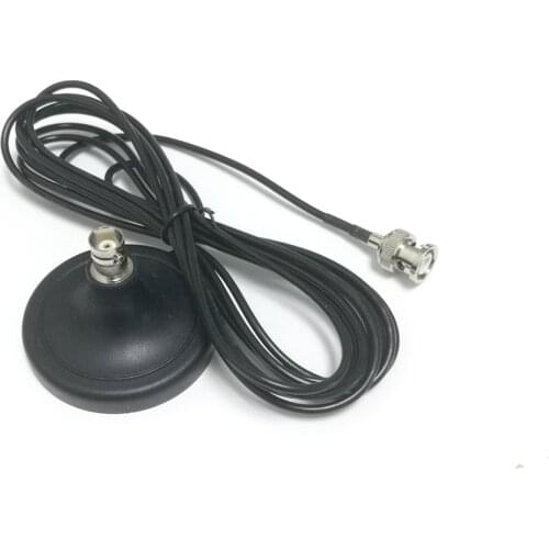 Wireless antenna base microphone antenna base with magnet 3m RG174 cable BNC male aerial