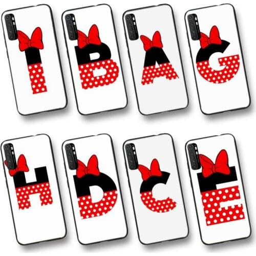 Cute Cartoon Bow Letters Phone Case For Xiaomi 8 8lite 9t Se 10 10pro Note2 3 10lite MIX2 S MAX2 3 F1 A1 2 Cc9pro
