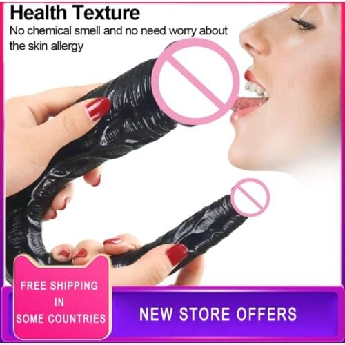 Sex U Shape Double Dildo Flexible Soft Jelly Vagina Anal Women Gay Lesbian Double Ended Dong Penis Artificial Penis Sex Toys