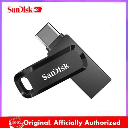 SanDisk USB Flash Drive OTG USB 3.1 Type-C 32GB 64GB up to 150MB/s Pendrive 128GB Pen Drive 256GB for cellphone tablet PC SDDDC3