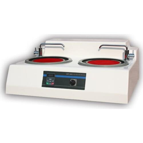 50-1000 r/min dual disc desktop grinder polisher Stepless speed metallographic sample grinding & polishing machine