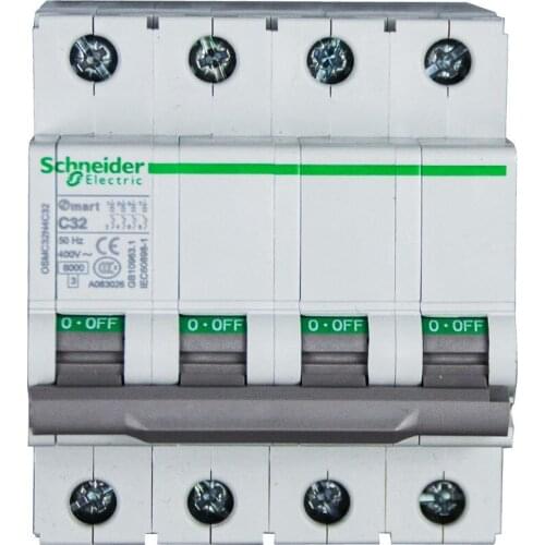 China Export Type D 4P 63A Miniature Circuit Breaker ac quality switch 400V 50HZ 6KA