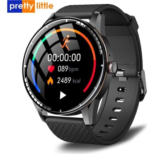 New Bluetooth Call Smart Watch Men Music Storage Sports Bracelet Heart Rate Blood Pressure H_6 Smartwatch Multiple Modes Clock