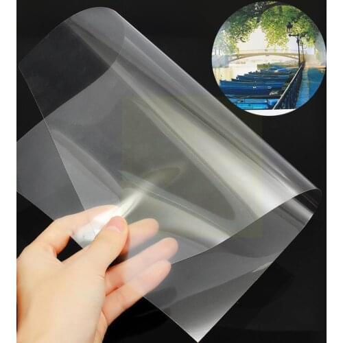 Inkjet Printing Film A4A3 Fine Matte Transparency Film Matte Temperature Fine Full Film/High Resistance Transparent Z3J6