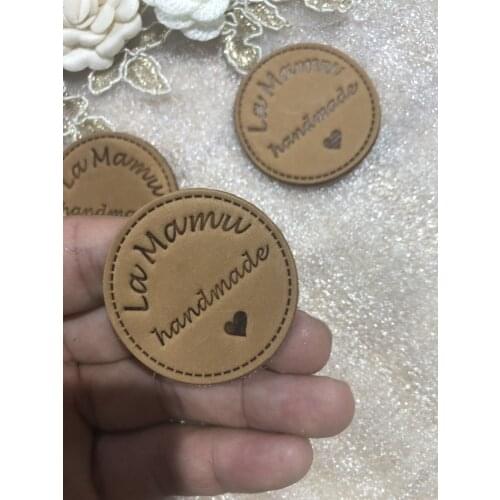 Custom real leather labels for jeans, bags, clothes ,real leather label , leather label, label ,debossed/engraved logo