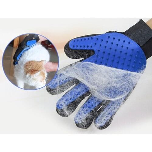 Super Breathable Soft Dog Pet Grooming Silicone Cats Brush Comb Deshedding Hair Gloves Dogs Bath Cleaning Supplies Animal Combs