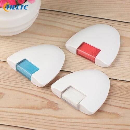 6X6cm DIY Sewing Tool Triangular Chalk Wheel Tailors Chalk Sewing Clothes Markers Accessories Red White Blue