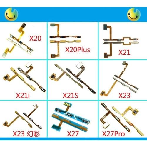 VIVO X20 X20plus X21 X21i X21S X23 X27PRO Power Volume Flex Cable Ring Silent Switch Original Home Button Menu PCB Board Part