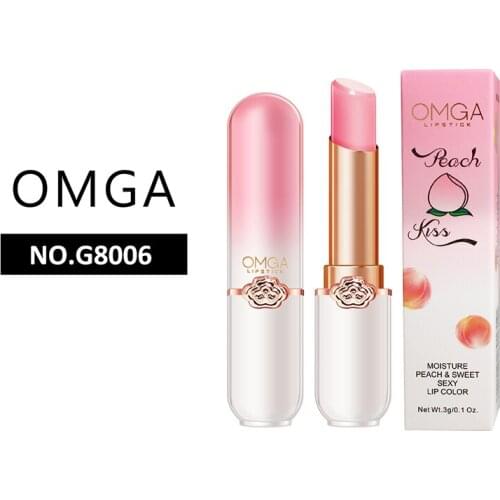 1 pcs Magical Thermochromic Lipstick Moisturizing Green To Pink Vitality Girl Crystal Lip Balm TALM1