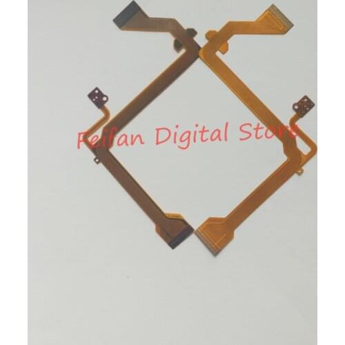 2PCS LCD hinge rotate shaft Flex Cable for Panasonic NV-GS8 GS9 GS11 GS12 GS15 GS16 Video Camerra