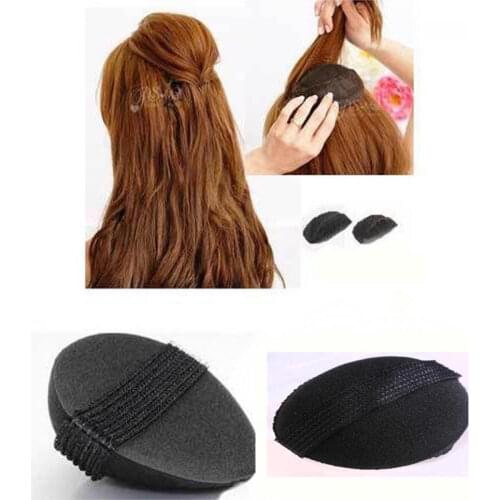 2pcs Sponge Hair Maker Styling Twist Magic Bun Hair Base Bump Styling Insert Tool Volume Headwear LB