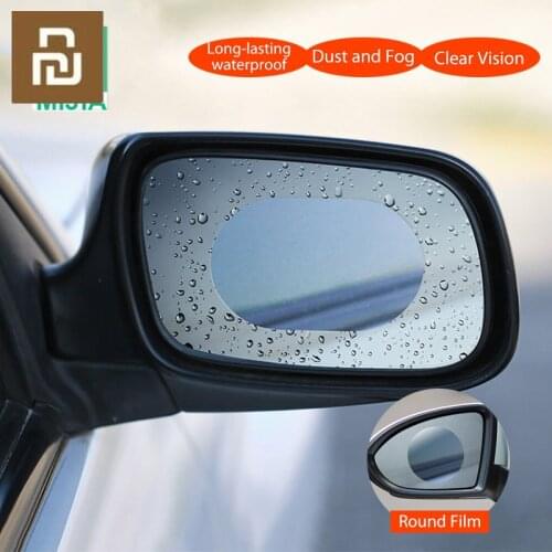 2pcs/Set Xiaomi Guildford Car Rearview Mirror Protective Film Waterproof Anti Fog Rainproof Transparent Membrane Sticker