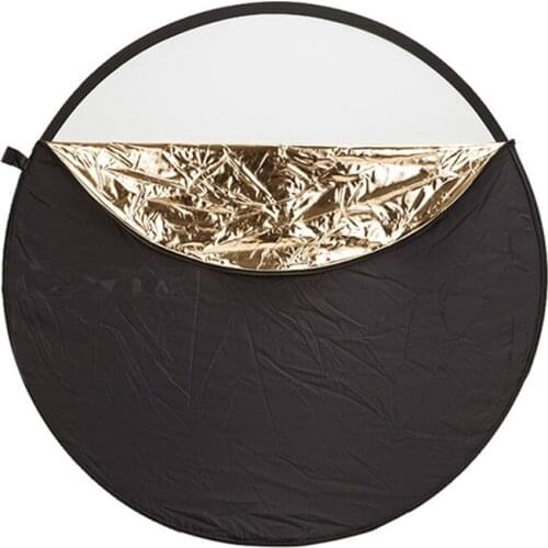 24” 60cm Round Multi colour Collapsible Studio Photo Photography Light 5in1 Reflector
