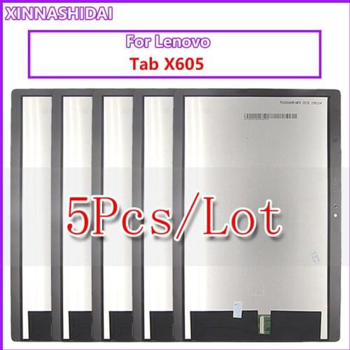 5PCS/Lot For Lenovo Tab M10 Tab 5 Plus TB-X605 TB-X605L TB-X605F TB-X605M LCD Display Touch Panel Screen Digitizer Assembly