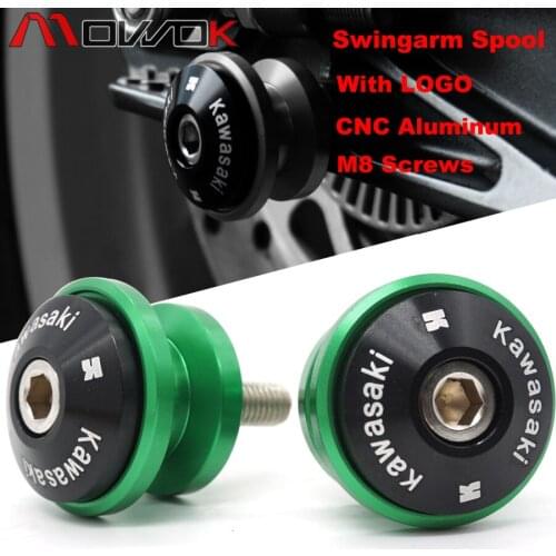 8MM New Motorcycle high quality CNC Swingarm spool Sliders For KAWASAKI Z900 Z800 Z650 Z1000 Z1000SX Versys 650 ZX10R ZX6R NINJA