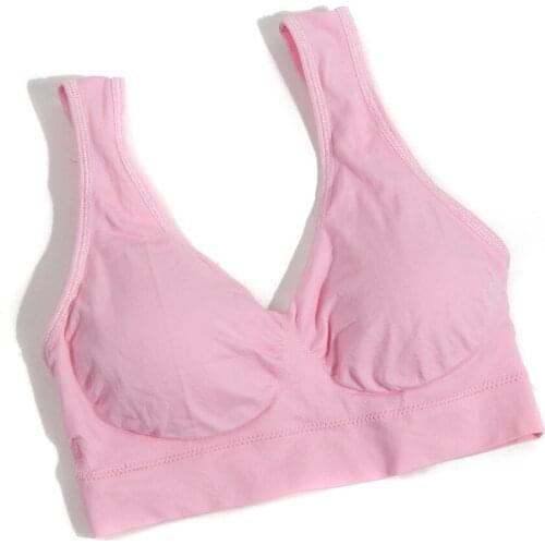 9 Colors 3XL Women Yoga Sports Bra Push Up Stretch Cycling Workout Bra Tank Top short Running Sport Bras Top T-shirt for fitness