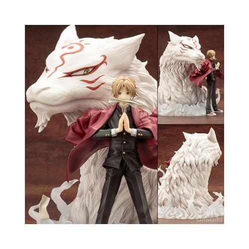 Anime ARTFX J Book Of Friends Natsume Yuujinchou little fox natsume Takashi Vs Nyanko Sensei Cat Fighting Ver. PVC Action Figure