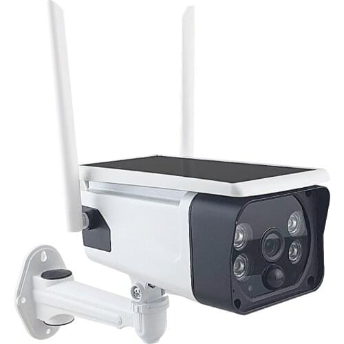 Pripaso Solar Camera Wireless 1080P IP Security Surveillance Camera Outdoor Waterproof Security Rechargeable Battery Powered Cam