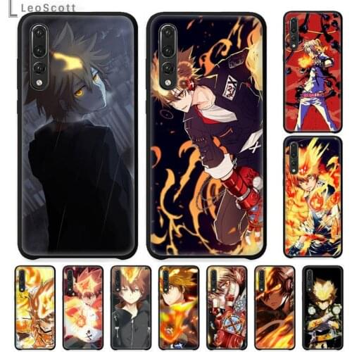 HITMAN REBORN ANIME Phone Case For Huawei honor 10 i lite 8x P 20 30 40 lite pro smart 2019 nova 5t mate 20 pro coque