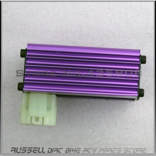 Race CDI Box Ignition AC Purple Adjustable Racing AC CDI Ignition Box Fit Dirt Bike Gokart ATV