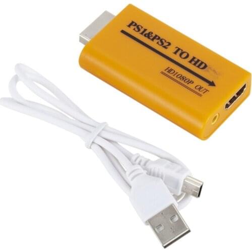 PS1/PS2 Game Consoles Supports 1080P -HD Output PS1 PS2 TO HDMI-compatible