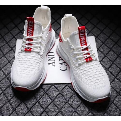 Flying woven mens shoes sneakers men sports shoes 2021 spring outdoor running shoes casual shoes