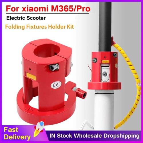 Scooter Folding Fixtures Holder Kit for Xiaomi 1S Pro 2 Electric Scooter Modify Folding Fixtures Aluminium Alloy Accessories