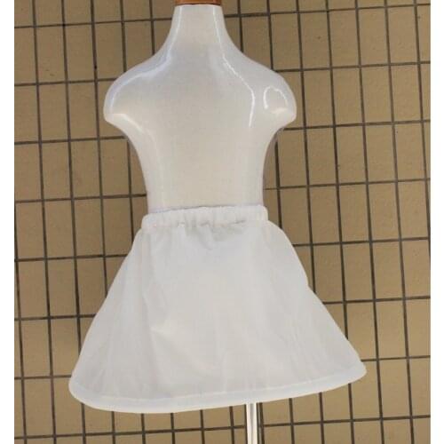 2018 New 1 Hoop Petticoat For Children Crinoline Slip Underskirt For Wedding Dress Bridal Gown In Stock