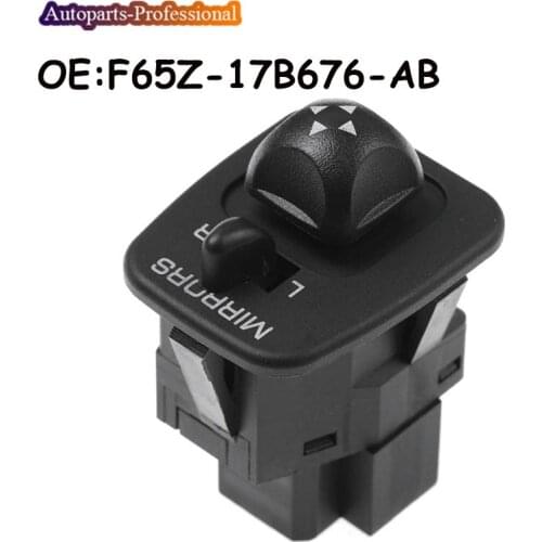 Rearview Mirror Switch For Ford Excursion F-150 Heritage F-250 F-350 F-450 Super Duty Thunderbird F65Z17B676AB F65Z-17B676-AB