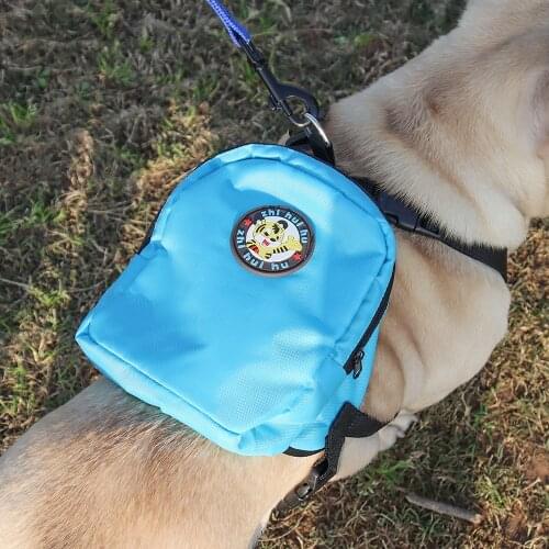 Dog Leash Pet Dog Supplies Pet Traction Set Chain Ring Rope Strap Dog Self Backpack Portable Dog Backpack Small Dog Accessories